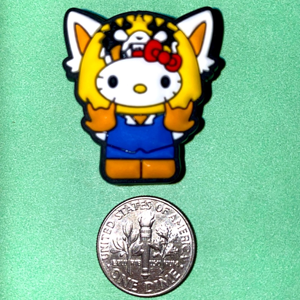(10 for $15) Sanrio Wolf Halloween Dress Hello Kitty Crocs Shoe Charms - Picture 1 of 1